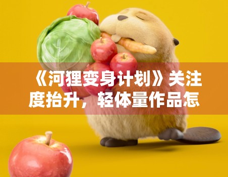 《河狸变身计划》关注度抬升,轻体量作品怎样做出人物记忆点 《河狸变身计划》关注度抬升,轻体量作品怎样做出人物记忆点
